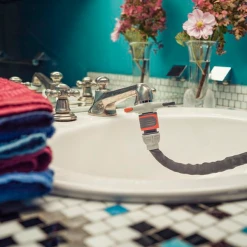 Nez De Robinet Adaptateur Raccord Arrosage Robinet Intérieur F Mâle Femelle Gardena -Espace vert et piscine Soldes Boutique adaptateur raccord arrosage robinet interieur cuisine salle bain filetage male femelle gardena 9