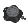 Arroseur Oscillant Et Asperseur Arroseur Jardin Polyvalent 8 Fonctions Arrosage 360° Fitt Plastique Noir -Espace vert et piscine Soldes Boutique arroseur cadran 8 fonctions
