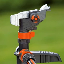 Arroseur Oscillant Et Asperseur Arroseur Canon Pic Métal Premium Gardena Tête Arrosage Laiton 75-490 M² -Espace vert et piscine Soldes Boutique arroseur canon sur pic metal premium gardena tete darrosage laiton reglable 75 490m2 2