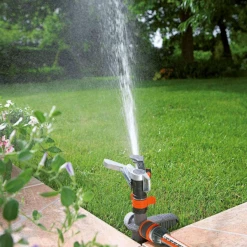 Arroseur Oscillant Et Asperseur Arroseur Canon Pic Métal Premium Gardena Tête Arrosage Laiton 75-490 M²