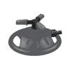 Fitt Arroseur Oscillant Et Asperseur Arroseur Rotatif Circulaire 3 Bras Embase Jardin Buses Réglables Gris -Espace vert et piscine Soldes Boutique arroseur rotatif 3 bras bus