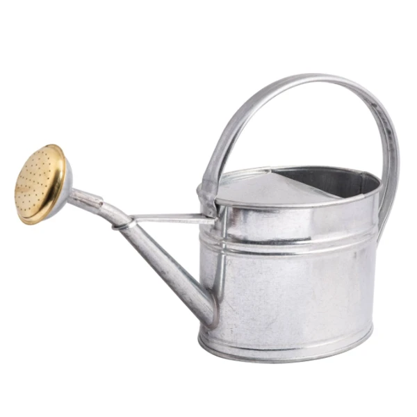 Guillouard Arrosoir Ovale Pomme Laiton 1.75L Acier Galvanisé à Chaud Anti-corrosion 4 Guillouard Arrosoir Ovale Pomme Laiton 1.75L Acier Galvanisé à Chaud Anti-corrosion – Image 2
