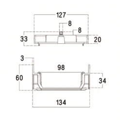 Nicoll Bord Piscine Caniveau Bas Piscine Grille Piétonne 500 Mm X 130 Mm PVC Sable -Espace vert et piscine Soldes Boutique autrevisuel 1001021
