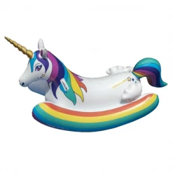 Swimline Bouées Et Matelas Gonflables Bouée Gonflable Piscine Magic La Licorne 218 X 122 X 91 Cm Arc-en-ciel