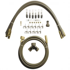 Arroseur Oscillant Et Asperseur Ensemble Brumisation Extérieure Buses Laiton Fitt Longueur 7 Mètres