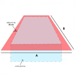 Nextpool Robots Et Accessoires De Piscine Et Spa Couverture à Barres Cool Covers - Longueur 8.5 M - Largeur 4,5 M - PVC -Espace vert et piscine Soldes Boutique dimensions couverture barre