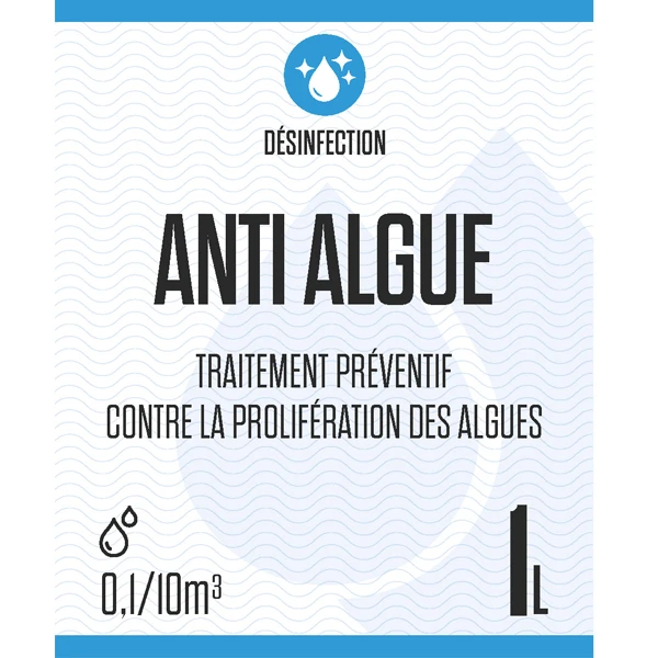 Poolstyle Produit D'entretien Piscine Traitement Liquide Préventif Contre Prolifération Algues Piscine 1 Litre 4 Poolstyle Produit D'entretien Piscine Traitement Liquide Préventif Contre Prolifération Algues Piscine 1 Litre – Image 2