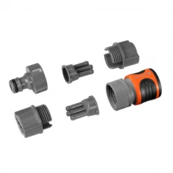 Nez De Robinet Ensemble Raccordement Tuyau Arroseur Souple Nez Robinet Aquastop Gardena