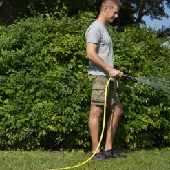 Tuyau D'eau Tuyau D'arrosage Idro Yellow Fitt - Diamètre 25 Mm - 25 Mètres - Jaune