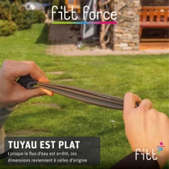 Tuyau D'eau Tuyau Arrosage Fitt Force équipé 15 Mm 5/8" Longueur 35 Mètres Bleu 10 Tuyau D'eau Tuyau Arrosage Fitt Force équipé 15 Mm 5/8" Longueur 35 Mètres Bleu -Espace vert et piscine Soldes Boutique fitt force 10