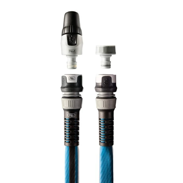 Tuyau D'eau Tuyau Arrosage Fitt Force équipé 15 Mm 5/8" Longueur 35 Mètres Bleu 4 Tuyau D'eau Tuyau Arrosage Fitt Force équipé 15 Mm 5/8" Longueur 35 Mètres Bleu – Image 2