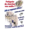 Perrin Outillage De Jardinier Porte Outils Sur Rail Longueur 900mm Avec 2 Crochets Et 3 Crochets -Espace vert et piscine Soldes Boutique gamme porte outils