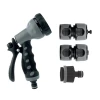 Fitt Lance Et Pistolet D'arrosage Ensemble Universel Arrosage Pistolet Raccords 13-19 Mm Bi-matière Noir -Espace vert et piscine Soldes Boutique kit 5 pieces fitt