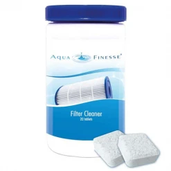 AQUAFINESSE Produit D'entretien Piscine Nettoyant Filtre Cartouche Spa - Aqua Finesse - 20 Tablettes SCP-France AQN-500-0065