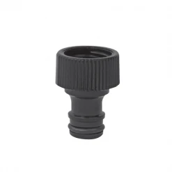 Fitt Nez De Robinet Raccord Automatique Tuyau Arrosage Nez Robinet 20x27 Mm Plastique Noir