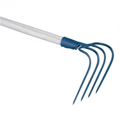 Outillage De Jardinier Croc à Fumier 4 Dents Perrin Emmanchement Pomme 135 Cm 635221
