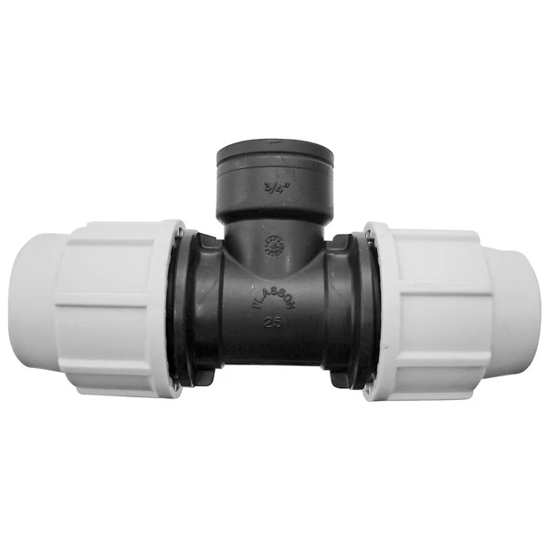 Fitt Arrosage Enterré Raccord à Compression Arrosage Enterré - Té Femelle Plasson Pour Tuyau Ø 32 Mm - Filetage 26x34 Mm 51010 3 Fitt Arrosage Enterré Raccord à Compression Arrosage Enterré - Té Femelle Plasson Pour Tuyau Ø 32 Mm - Filetage 26x34 Mm 51010