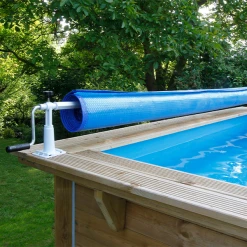 Bâches Et Couvertures De Sécurité Pour Piscines Enrouleur Bâche Bulles Solaris 2 Kokido Piscine Hors Sol Avec 10 Sangles