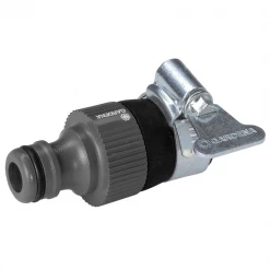 Prise D'eau Voleuse Pour Nez De Robinet - Gardena - Coloris Gris