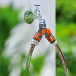 Sélecteur D'arrosage Raccord Automatique Sélecteur 2 Voies Vanne Robinet 20/27 26/34 Gardena -Espace vert et piscine Soldes Boutique raccord automatique selecteur 2voies avec vanne arret robinet 20 27 26 34 gardena 3