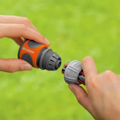 Raccord Rapide Arrosage Raccord Rapide Tuyau Arrosage Ø 13-15 Mm Gardena Lot X2 Avec Connecteur -Espace vert et piscine Soldes Boutique raccord rapide tuyau arrosage 13 15 mm gardena kit 2raccords avec connecteur 7