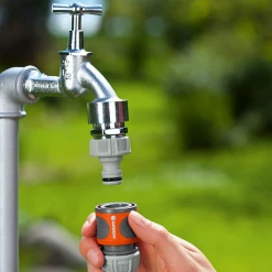 Raccord Rapide Arrosage Raccord Rapide Tuyau Arrosage Ø 13-15 Mm Gardena Fixer Au Nez De Robinet -Espace vert et piscine Soldes Boutique raccord rapide tuyau darrosage 13mm 15mm gardena fixer au nez robinet 2