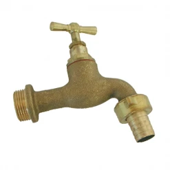 Fitt Robinet D'arrosage Robinet Arrosage Extérieur 20 X 27 Clapet Raccord Nez 20 X 27 Mm Laiton