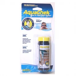 Produit D'entretien Piscine Languettes D'analyse Piscine équipées D'un électrolyseur - AquaChek Sel - 10 Languettes