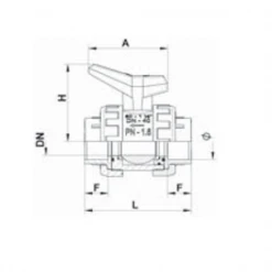 Aquatech Raccords Hydrauliques Pour Piscine Vanne à Bille à Coller En PVC Pour Plomberie De Piscine - Femelle/femelle - Diamètre 63 Mm -Espace vert et piscine Soldes Boutique sans titre 1 83