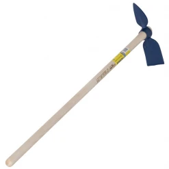 Outillage De Jardinier Serfouette Forgée Panne Langue 26 Cm Perrin Manche 130 Cm Bleu -Espace vert et piscine Soldes Boutique serfouette forgee panne langue 26cm perrin manche 130cm bleu 1