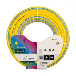 Tuyau D'eau Tuyau D'arrosage Daisy Fitt Diamètre 19 Mm Longueur 25 Mètres Jaune