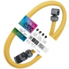 Tuyau D'eau Tuyau Arrosage Raccords Connexion Chariot Dévidoir Lily Fitt 2m Jaune -Espace vert et piscine Soldes Boutique tuyau arrosage raccordement devidoir