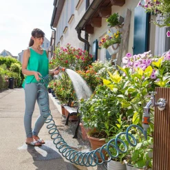 Tuyau D'eau Tuyau Arrosage Extensible Rétractable Accessoires Ø 9 Mm 10 M Gardena -Espace vert et piscine Soldes Boutique tuyau darrosage extensible retractable avec accessoires 9mm longueur 10m gardena 2