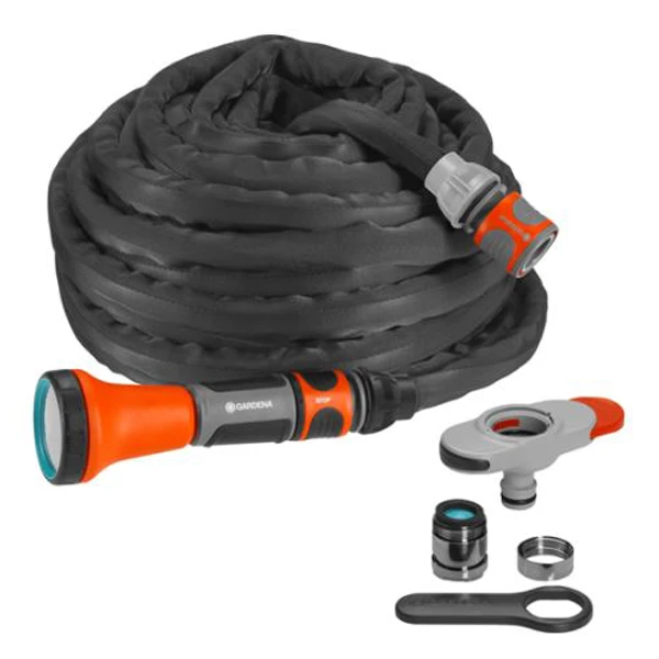 Tuyau D'eau Tuyau Arrosage Liano Gardena Fibres Tissées Avec Accessoires 3 Tuyau D'eau Tuyau Arrosage Liano Gardena Fibres Tissées Avec Accessoires