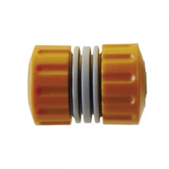 Raccord Rapide Arrosage Raccord Réparateur Plastique Tuyau Arrosage Fitt 19mm Bi-matière Noir