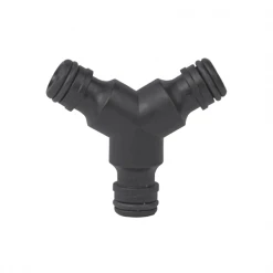 Fitt Y Et T De Dérivation Raccord Automatique Y Dérivation Arrosage Triple Mâle Plastique Noir